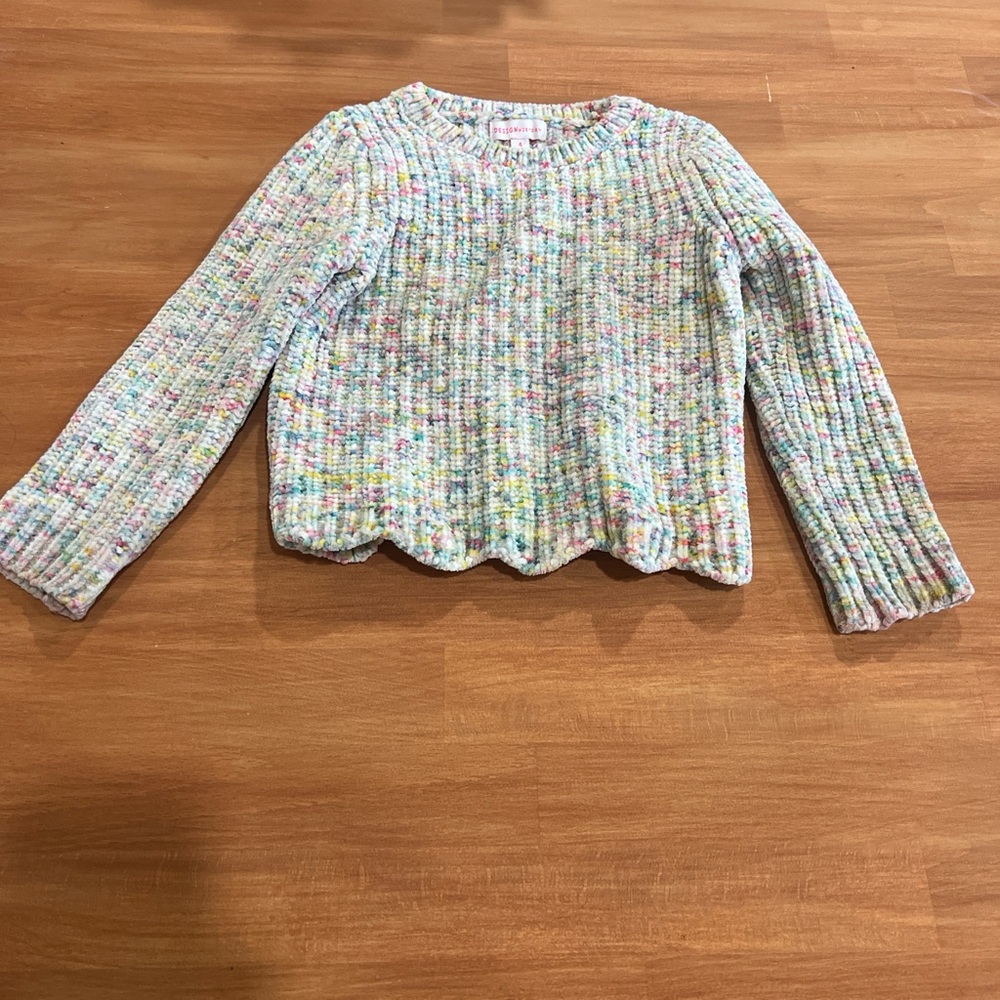 Design History Multicolor Kids Sweater